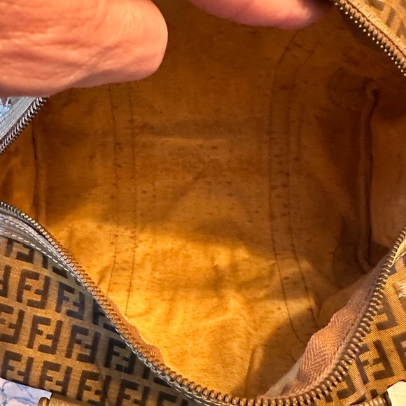 Fendi Brown Monogram Handbag - Picture 5 of 5